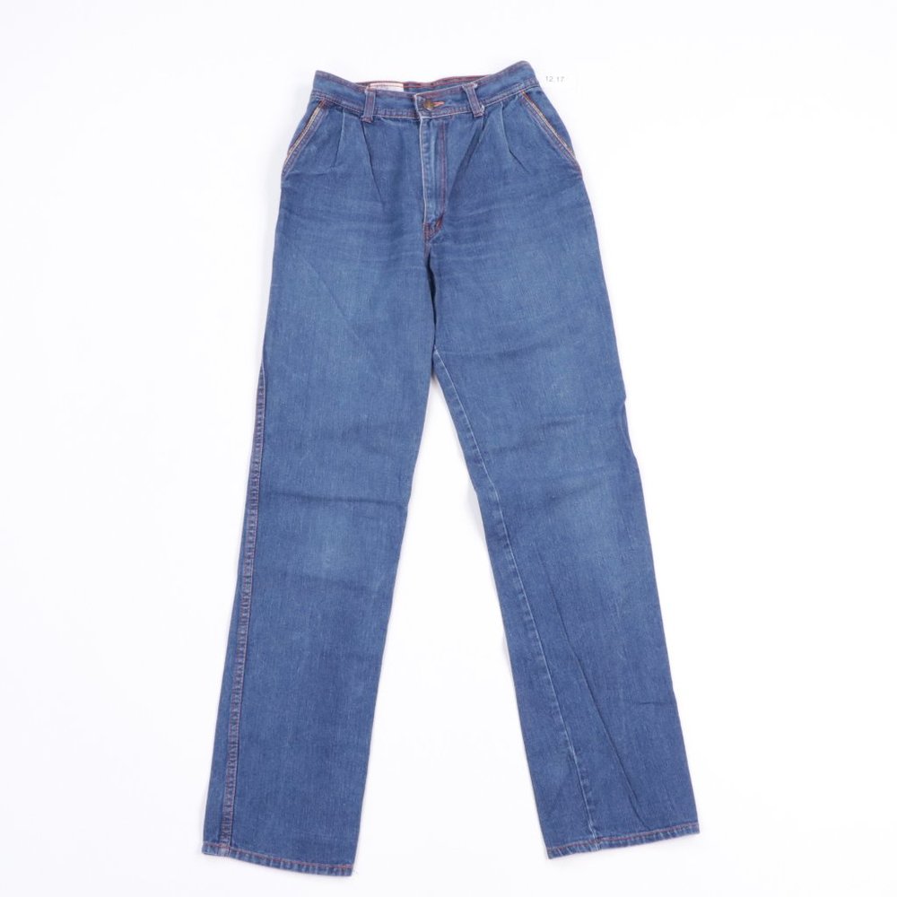 80s Streetwear Womens Size 9 High Rise Jeans Blue